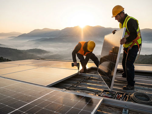 Zukunftsweisende Solaranlagen in Rüsselsheim am Main
